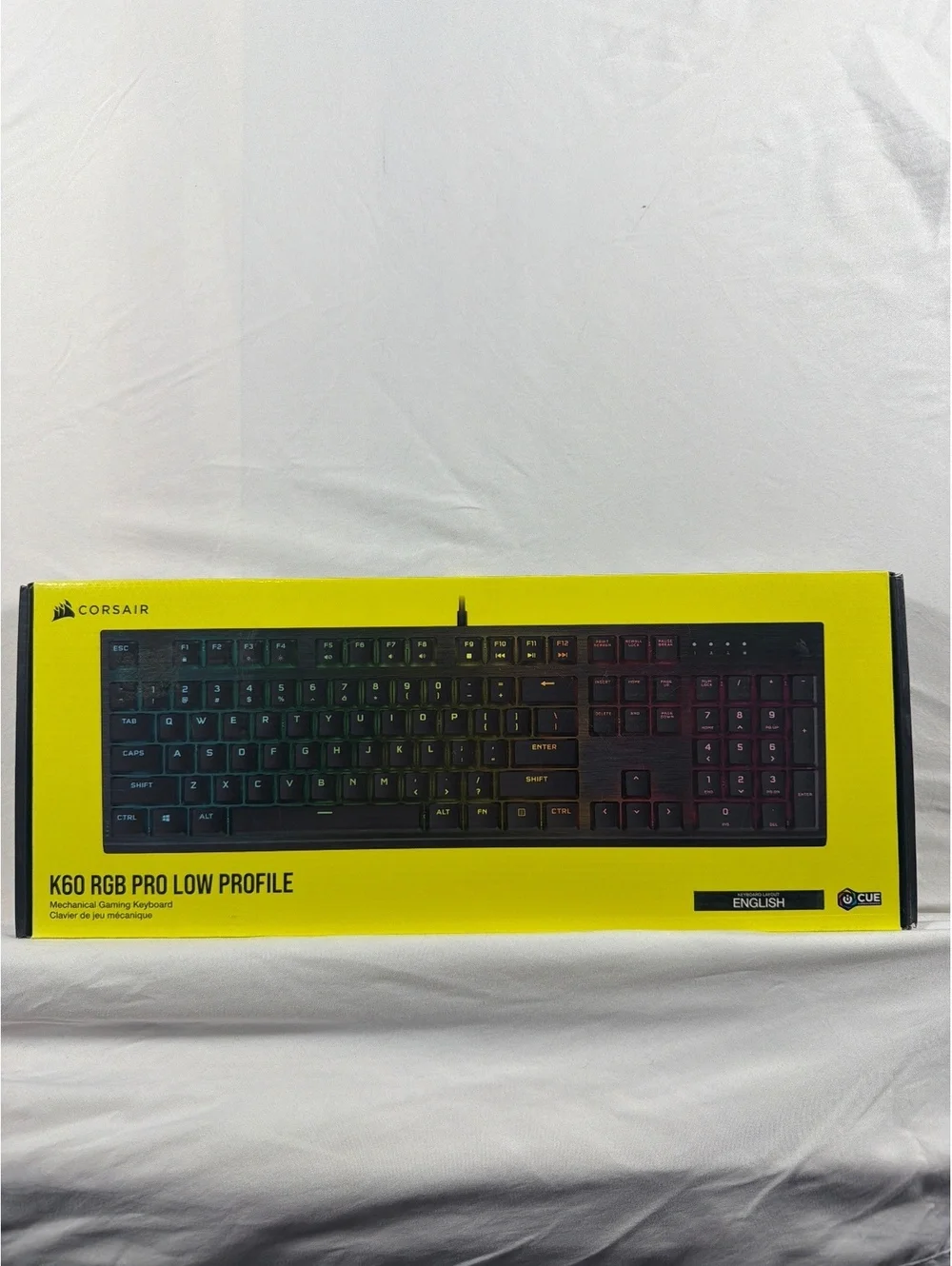 Corsair K60 RGB PRO Low Profile Mechanical Gaming Keyboard